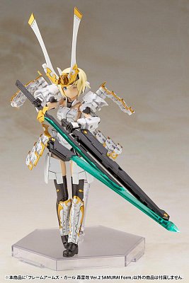 Frame Arms Girl Plastic Model Kit Gourai-Kai Ver. 2 Samurai Form 20 cm