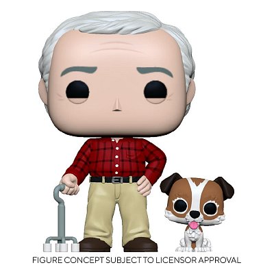 Frasier POP! & Buddy Vinyl Figur Martin W/ Eddie 9 cm