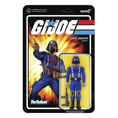 G.I. Joe ReAction Actionfigur Cobra Trooper H-back (Tan) 10 cm