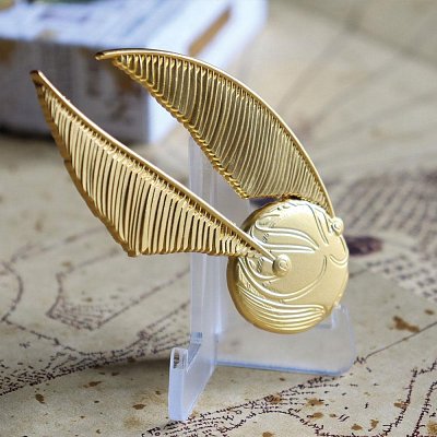 Harry Potter XL Premium Ansteck-Pin Oversized Snitch (vergoldet)