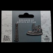 Herr der Ringe Ansteck-Pin Doppelpack Helm\'s Deep & Orthanc