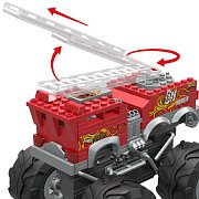 Hot Wheels Monster Trucks Mega Construx Bauset HW 5-Alarm Monster Truck