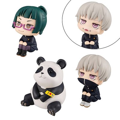 Jujutsu Kaisen Look Up PVC Statuen Maki & Toge & Panda Limited Ver. 11 cm