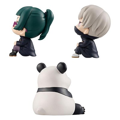 Jujutsu Kaisen Look Up PVC Statuen Maki & Toge & Panda Limited Ver. 11 cm