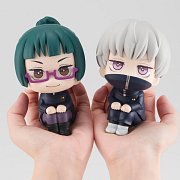 Jujutsu Kaisen Look Up PVC Statuen Maki & Toge & Panda Limited Ver. 11 cm