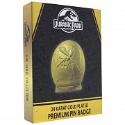 Jurassic Park XL Premium Ansteck-Pin (vergoldet)