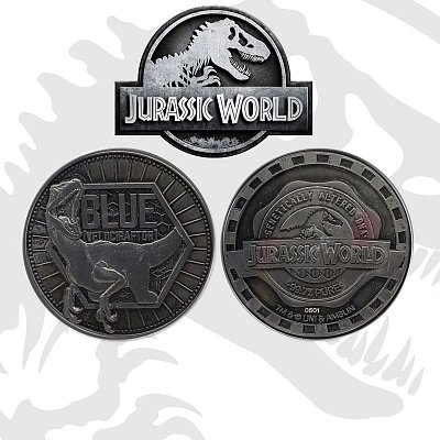 Jurassic World Sammelmünze Blue Limited Edition