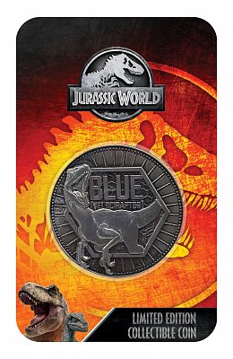 Jurassic World Sammelmünze Blue Limited Edition