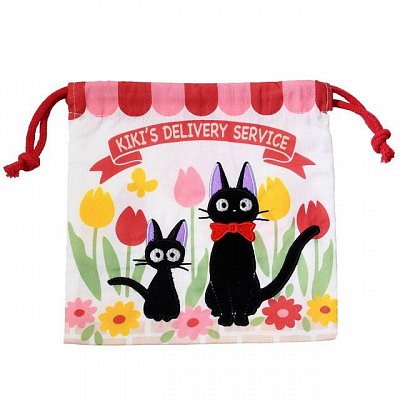 Kikis kleiner Lieferservice Stoffbeutel Jiji & Kitten 20 x 19 cm