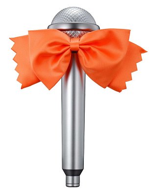 Macross Frontier Proplica Replik Ranka Lees Mikrofon 22 cm
