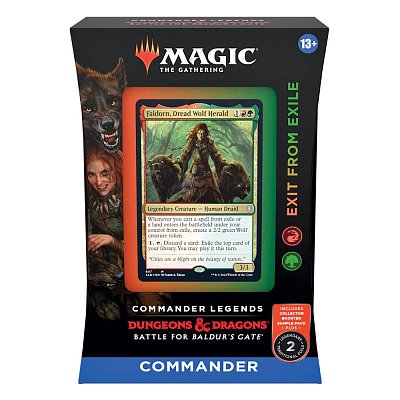 Magic the Gathering Commander Legends: Battle for Baldur\'s Gate Commander-Decks Display (4) englisch