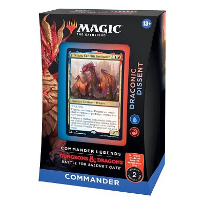 Magic the Gathering Commander Legends: Battle for Baldur\'s Gate Commander-Decks Display (4) englisch