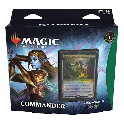 Magic the Gathering Kaldheim Commander-Decks Display (6) italienisch