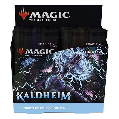 Magic the Gathering Kaldheim Sammler Booster Display (12) spanisch