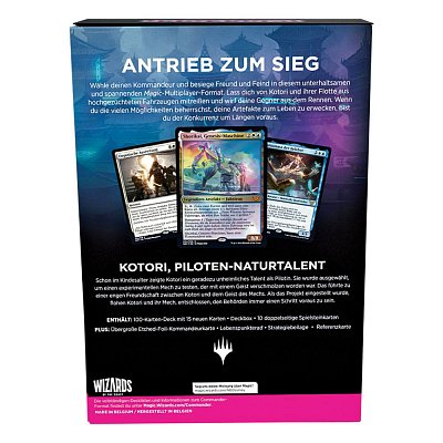 Magic the Gathering Kamigawa: Neon Dynasty Commander-Decks Display (4) deutsch