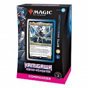 Magic the Gathering Kamigawa: Neon Dynasty Commander-Decks Display (4) deutsch