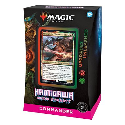 Magic the Gathering Kamigawa: Neon Dynasty Commander-Decks Display (4) englisch