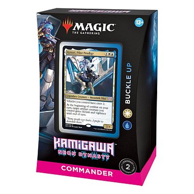 Magic the Gathering Kamigawa: Neon Dynasty Commander-Decks Display (4) englisch