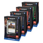 Magic the Gathering Leggende di Commander: Battaglia per Baldur\'s Gate Commander-Decks Display (4) italienisch