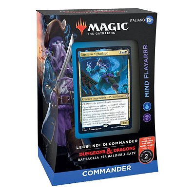 Magic the Gathering Leggende di Commander: Battaglia per Baldur\'s Gate Commander-Decks Display (4) italienisch