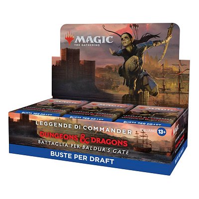 Magic the Gathering Leggende di Commander: Battaglia per Baldur\'s Gate Draft-Booster Display (24) italienisch