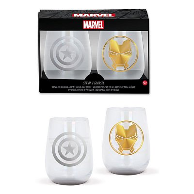 Marvel Avengers Crystal Gläser 2er-Packs Umkarton (6)