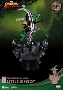 Marvel Comics D-Stage PVC Diorama Maximum Venom Little Groot Special Edition 16 cm