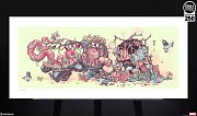 Marvel Kunstdruck Venom: The Symbiote Stroll by Tien Hee 76 x 36 cm - ungerahmt