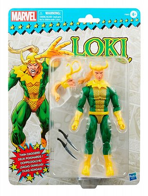 Marvel Legends Retro Collection Actionfigur 2022 Loki 15 cm