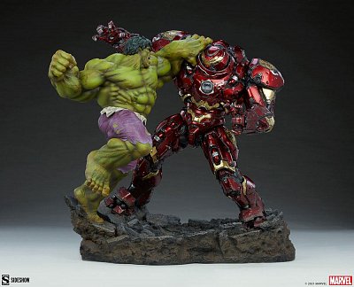 Marvel Maquette Hulk vs Hulkbuster 50 cm