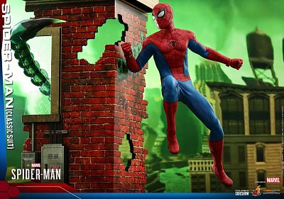 Marvel\'s Spider-Man Video Game Masterpiece Actionfigur 1/6 Spider-Man (Classic Suit) 30 cm