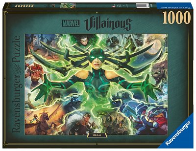 Marvel Villainous Puzzle Hela (1000 Teile) - Stark beschädigte Verpackung