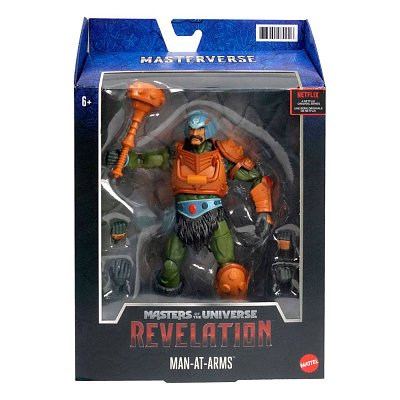 Masters of the Universe: Revelation Masterverse Actionfigur 2021 Man-At-Arms 18 cm - Beschädigte Verpackung