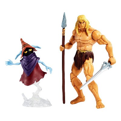 Masters of the Universe: Revelation Masterverse Actionfiguren 2022 Deluxe Savage He-Man & Orko 18 cm