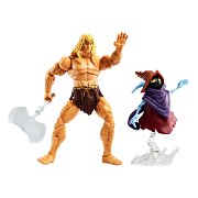 Masters of the Universe: Revelation Masterverse Actionfiguren 2022 Deluxe Savage He-Man & Orko 18 cm - Beschädigte Verpackung