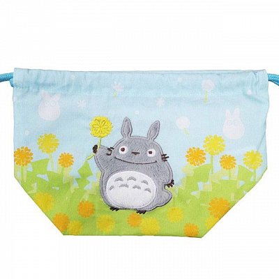 Mein Nachbar Totoro Stoffbeutel Totoro with Flowers 17 x 26 x 12 cm