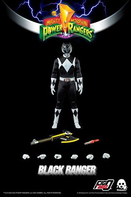 Mighty Morphin Power Rangers FigZero Actionfigur 1/6 Black Ranger 30 cm