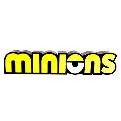 Minions LED-Leuchte Logo 30 cm