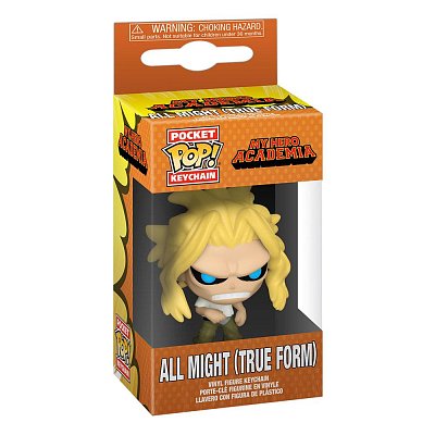 My Hero Academia Pocket POP! Vinyl Schlüsselanhänger All Might Weakened State 4 cm