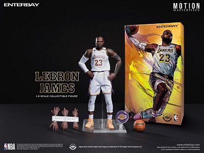 NBA Collection Motion Masterpiece Actionfigur 1/9 LeBron James (LA Lakers) 23 cm