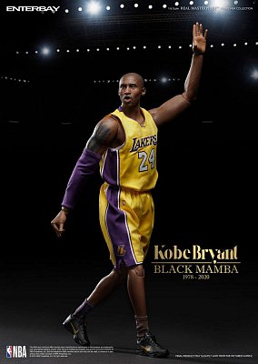 NBA Collection Real Masterpiece Actionfigur 1/6 Kobe Bryant (Black Mamba) 33 cm