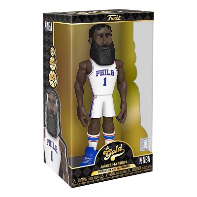 NBA: Rockets Vinyl Gold Figuren 30 cm James Harden Sortiment (2)