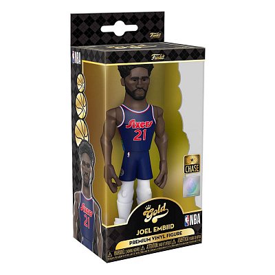 NBA: Sixers Vinyl Gold Figuren 13 cm Joel Embiid (CE\'21) Sortiment (6)