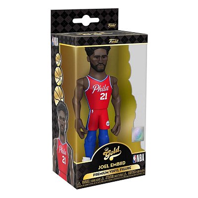 NBA: Sixers Vinyl Gold Figuren 13 cm Joel Embiid (CE\'21) Sortiment (6)