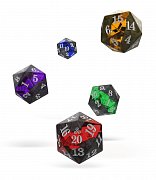 Oakie Doakie Dice W20 Spindown-Würfel Set Enclave (5)