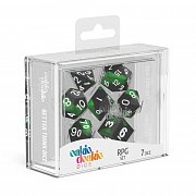 Oakie Doakie Dice Würfel RPG-Set Glow in the Dark - Biohazard (7)