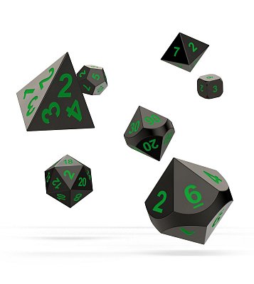 Oakie Doakie Dice Würfel RPG-Set Metal Dice - Matrix (7)