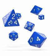 Oakie Doakie Dice Würfel RPG-Set Solid - Blau (7)