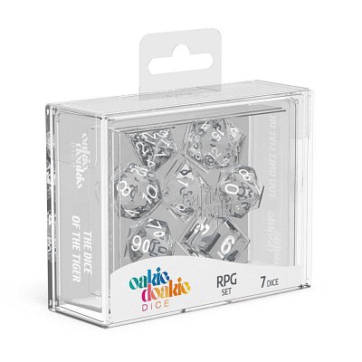 Oakie Doakie Dice Würfel RPG-Set Translucent - Klar (7)