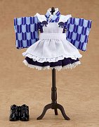 Original Character Zubehör-Set für Nendoroid Doll Actionfiguren Outfit Set Japanese-Style Maid Blue